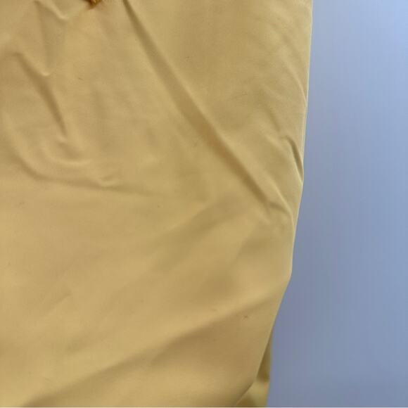 Ivory Ella Yellow Full Zip Drawstring Tie Waist Long Sleeve Hooded Jacket Sz XS - Picture 9 of 11